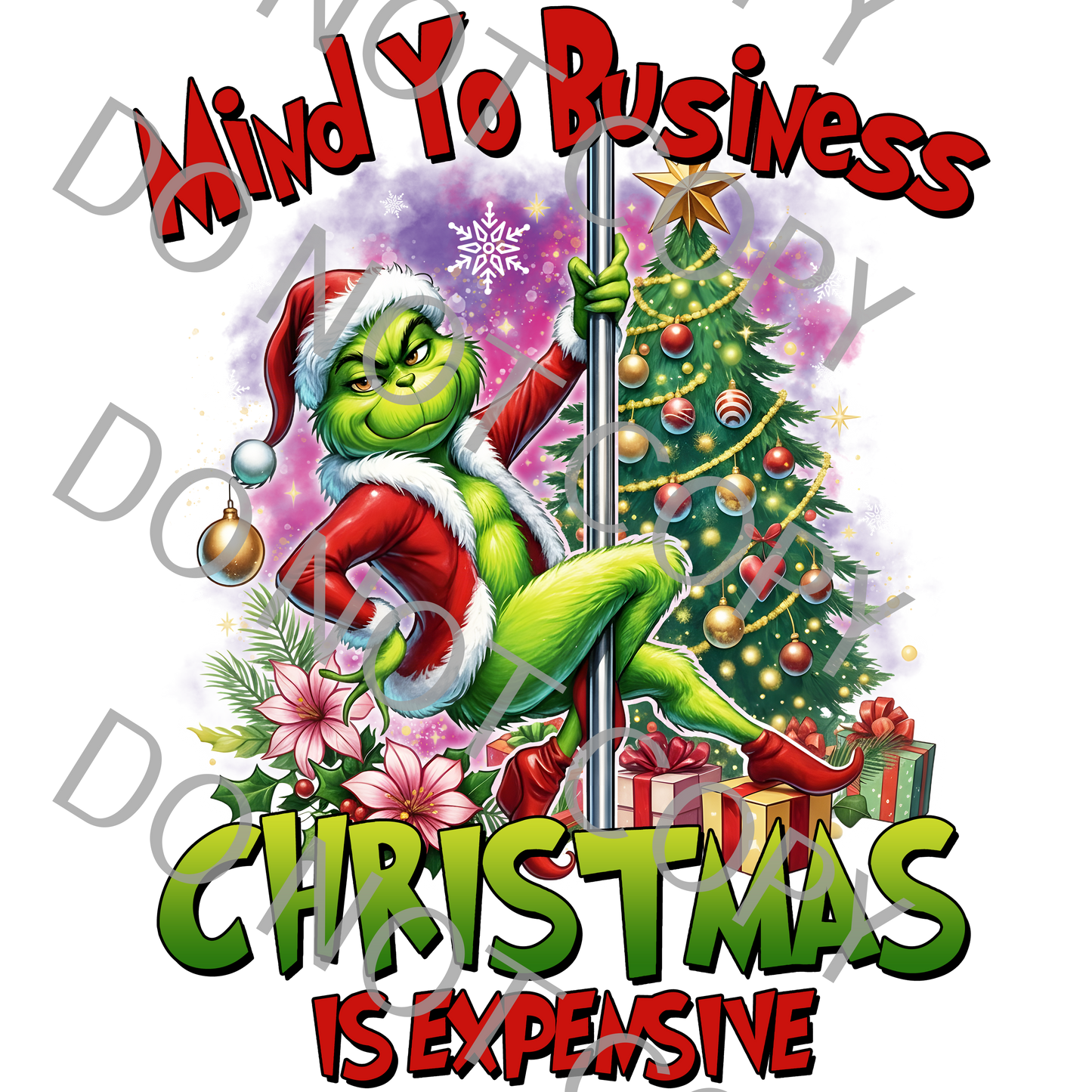 Mind Yo Business 11in x 14in (DTF print only)