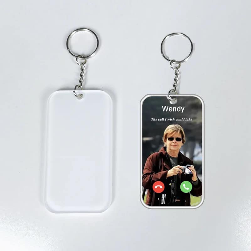 custom acrylic keychain