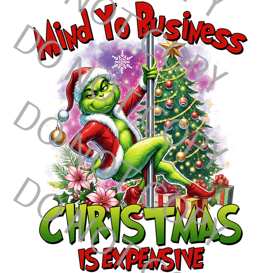 Mind Yo Business 11in x 14in  (DTF print only)