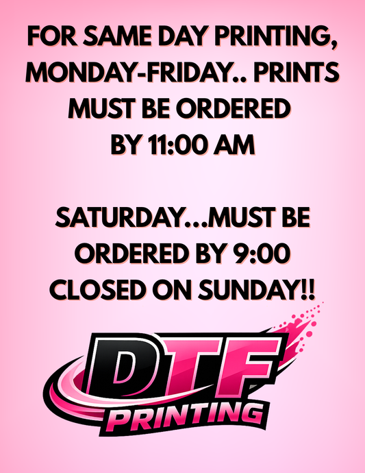 DTF Gang Sheets